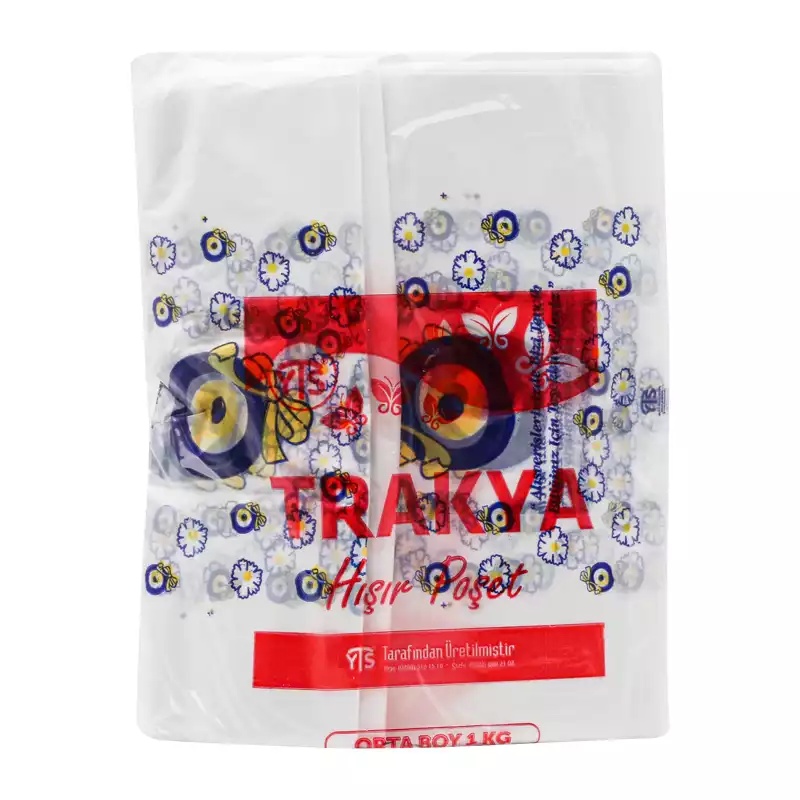 YTS Trakya Nazar Boncuk Baskılı Poşet Orta Boy Atlet Poşet - YTS (1)