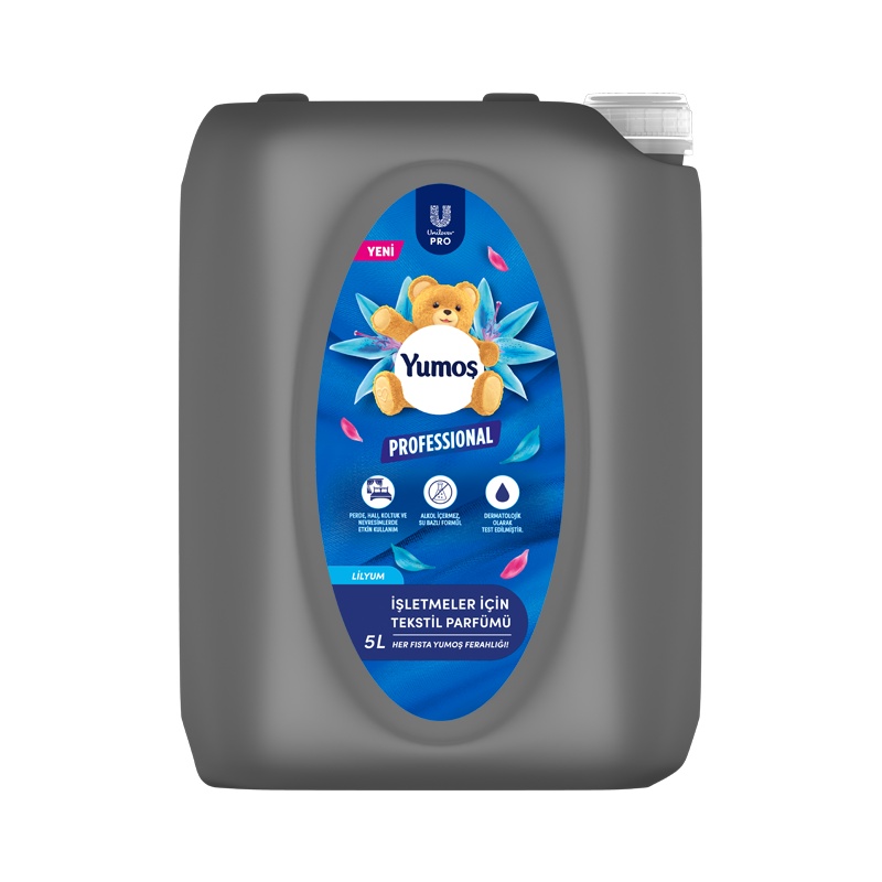 Yumoş Professional Tekstil Parfümü Lilyum 5 Litre - YUMOŞ