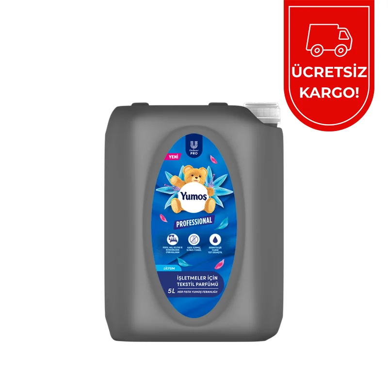 Yumoş Professional Tekstil Parfümü Lilyum 5 Litre Ücretsiz Kargo - 1