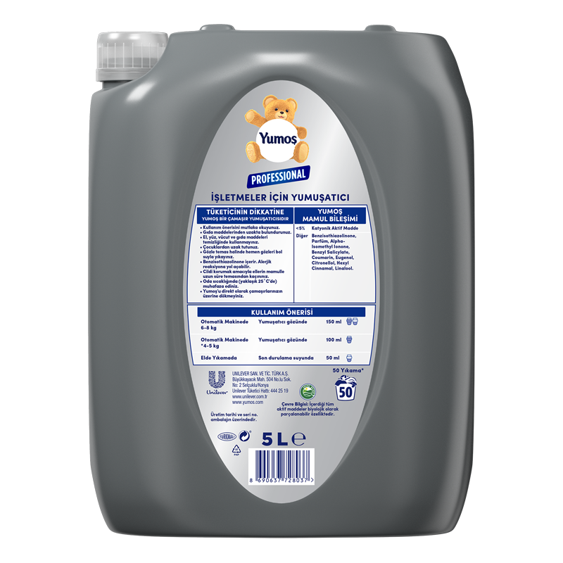 Yumoş Professional Yumuşatıcı Fabcon Gardenia 5 Litre - 2